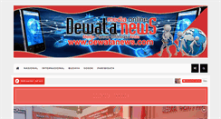 Desktop Screenshot of dewatanews.com